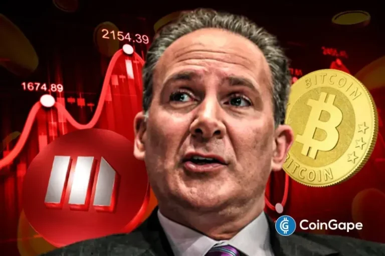 MSTR Stock at Risk? Peter Schiff Predicts Deeper Bitcoin Losses for Strategy Amid Crypto Crash